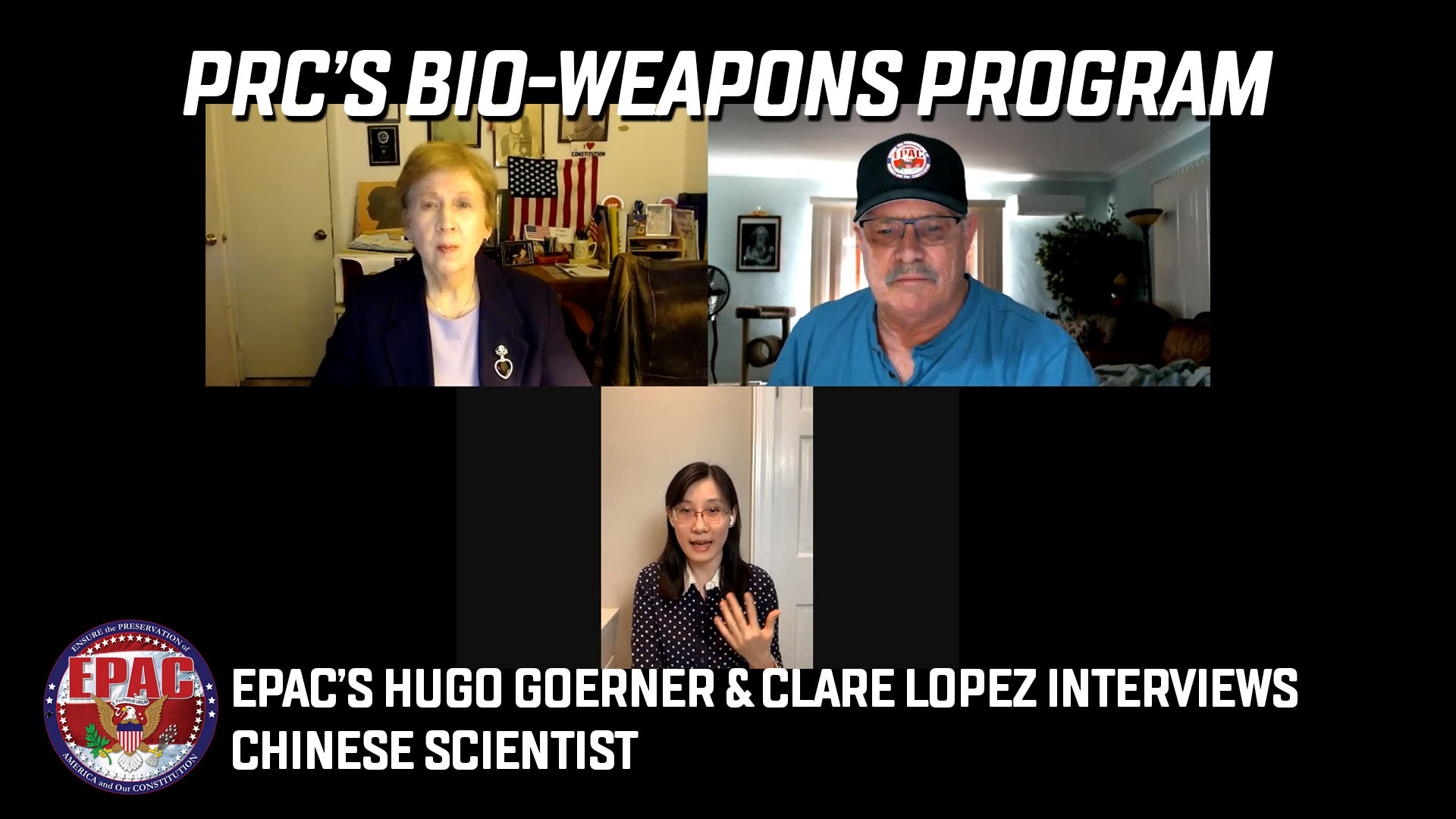 EPAC Interview with Clare Lopez and Chinese Scientist